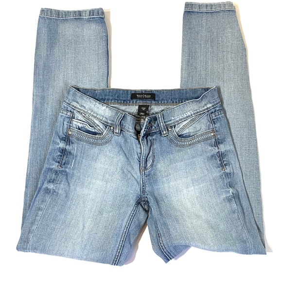 White House Black Market Denim - White House Black Market Noir Distressed Jeans 2